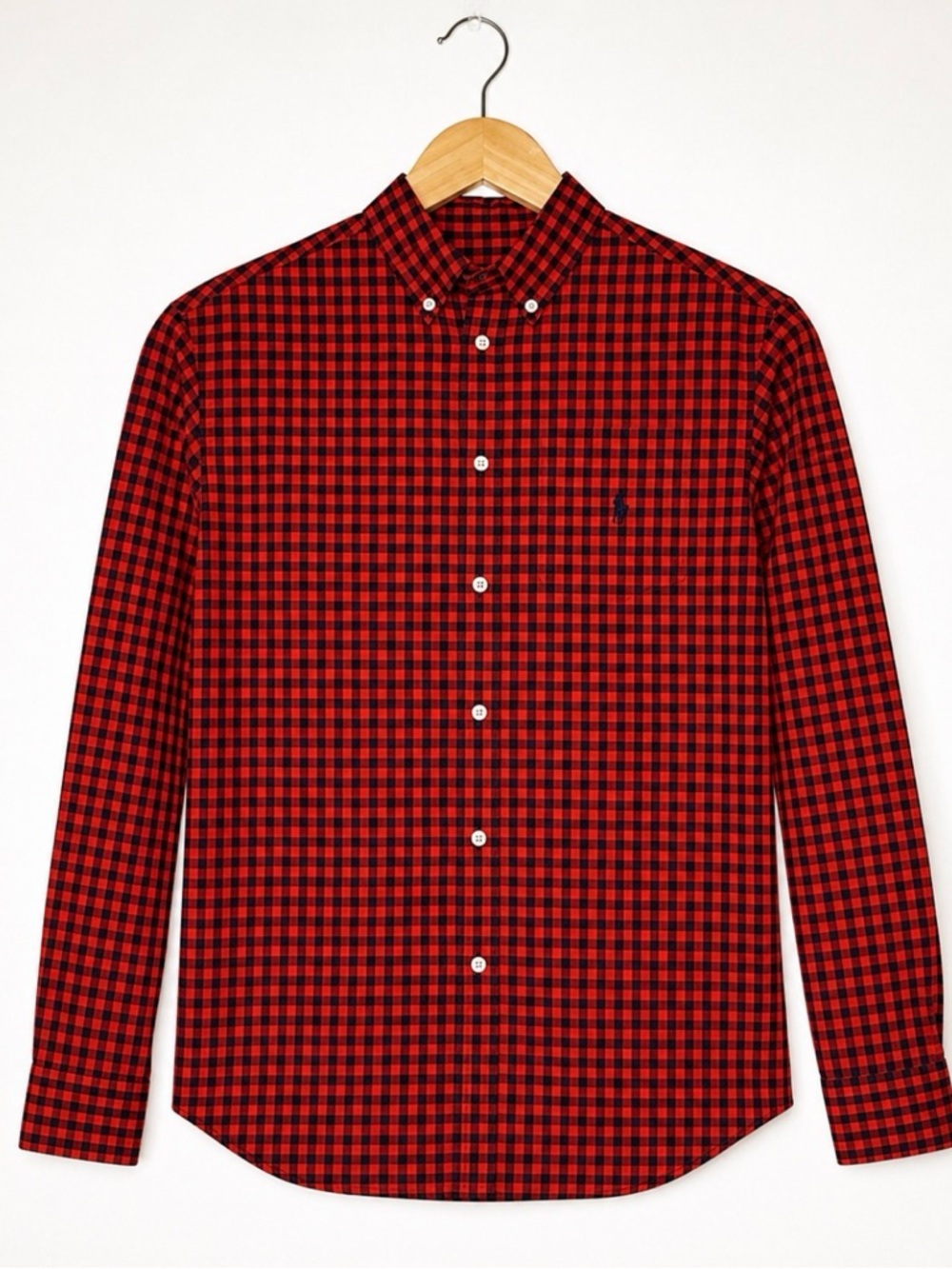 Ralph Lauren Long Sleeve Boys Button Up Dress Shirt Size Large 14/16